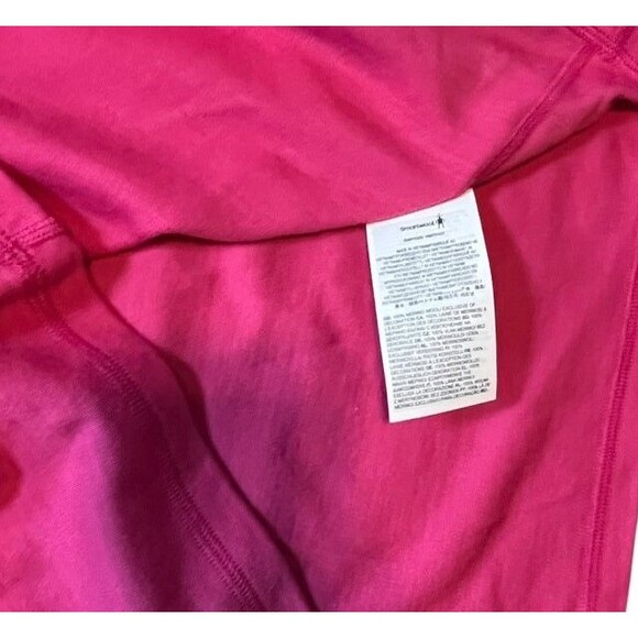 Smartwool Classic Thermal Merino Base Layer Crew Women's Size 4X Pink Plus - Picture 6 of 11